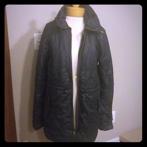 Navy Parka Coat